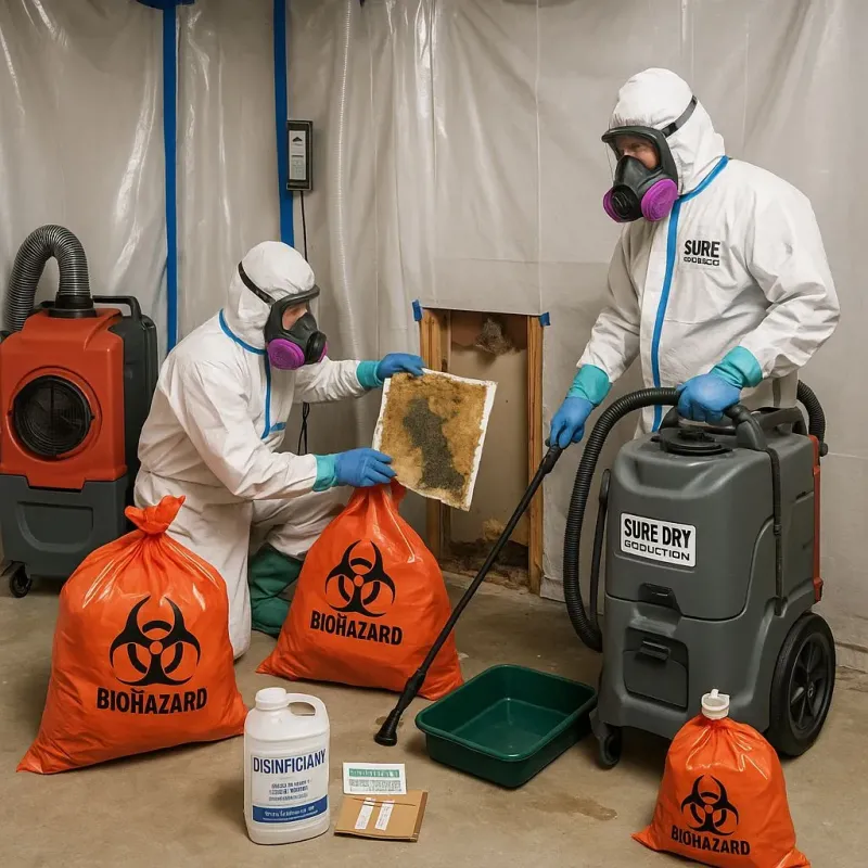 Contaminated Water Handling Protocols process in Cooke County, TX